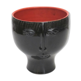 Anthropomorphic ceramic vase by Robert and Jean Cloutier