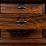 Mid-Century Rosewood Shelf by Johannes Sorth for Bornholm, Denmark, 1960s