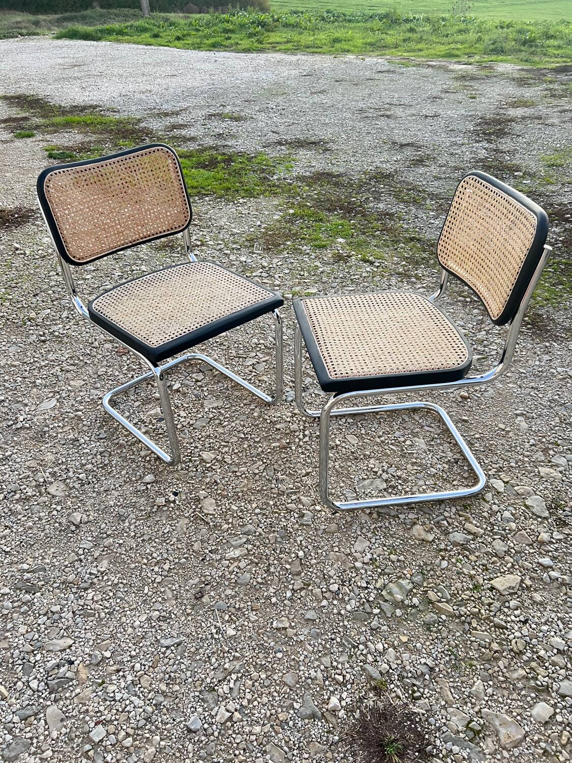 2 Marcel Breuer chairs