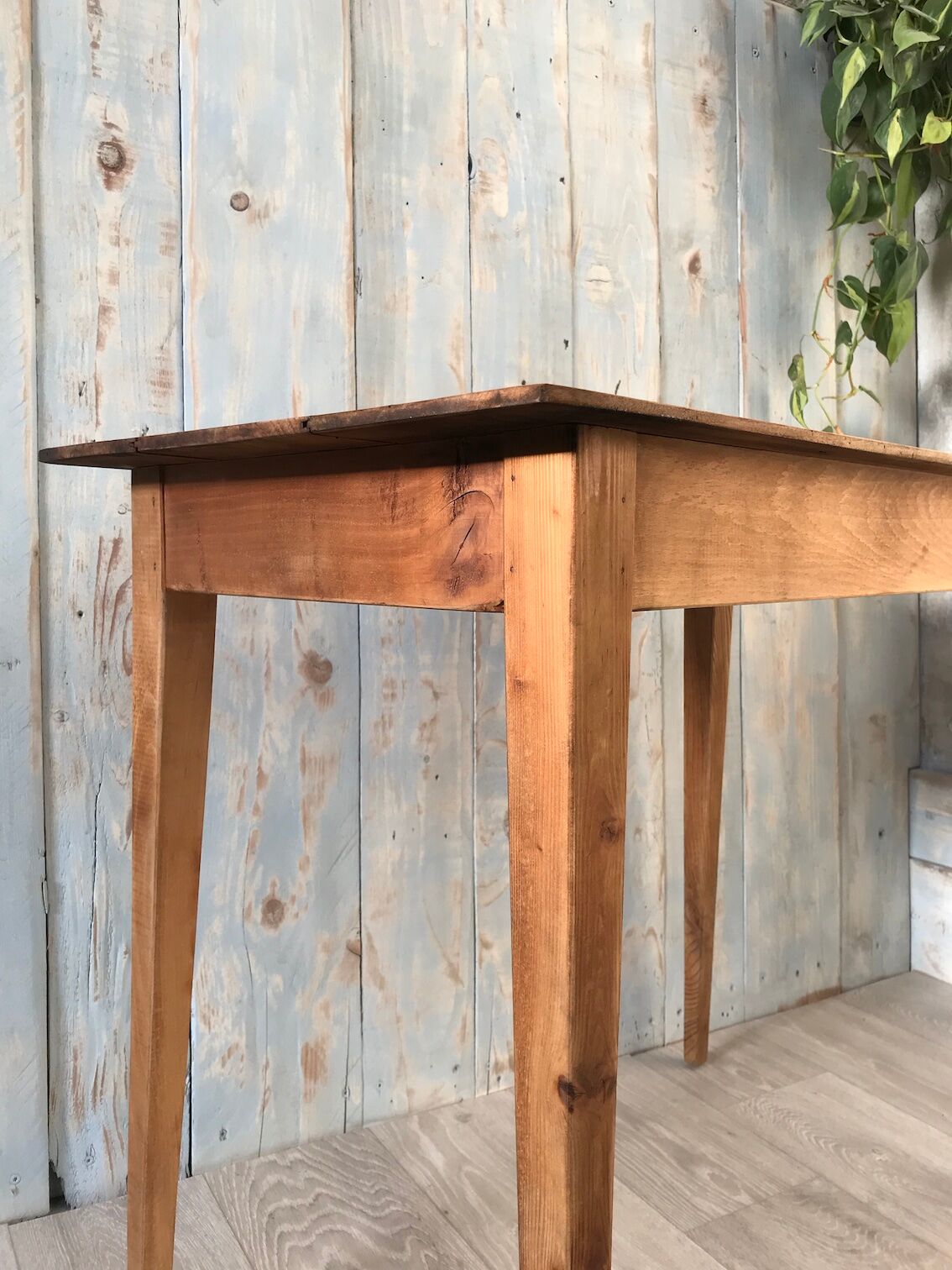 Table d'appoint esprit table de ferme