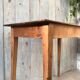 Table d'appoint esprit table de ferme