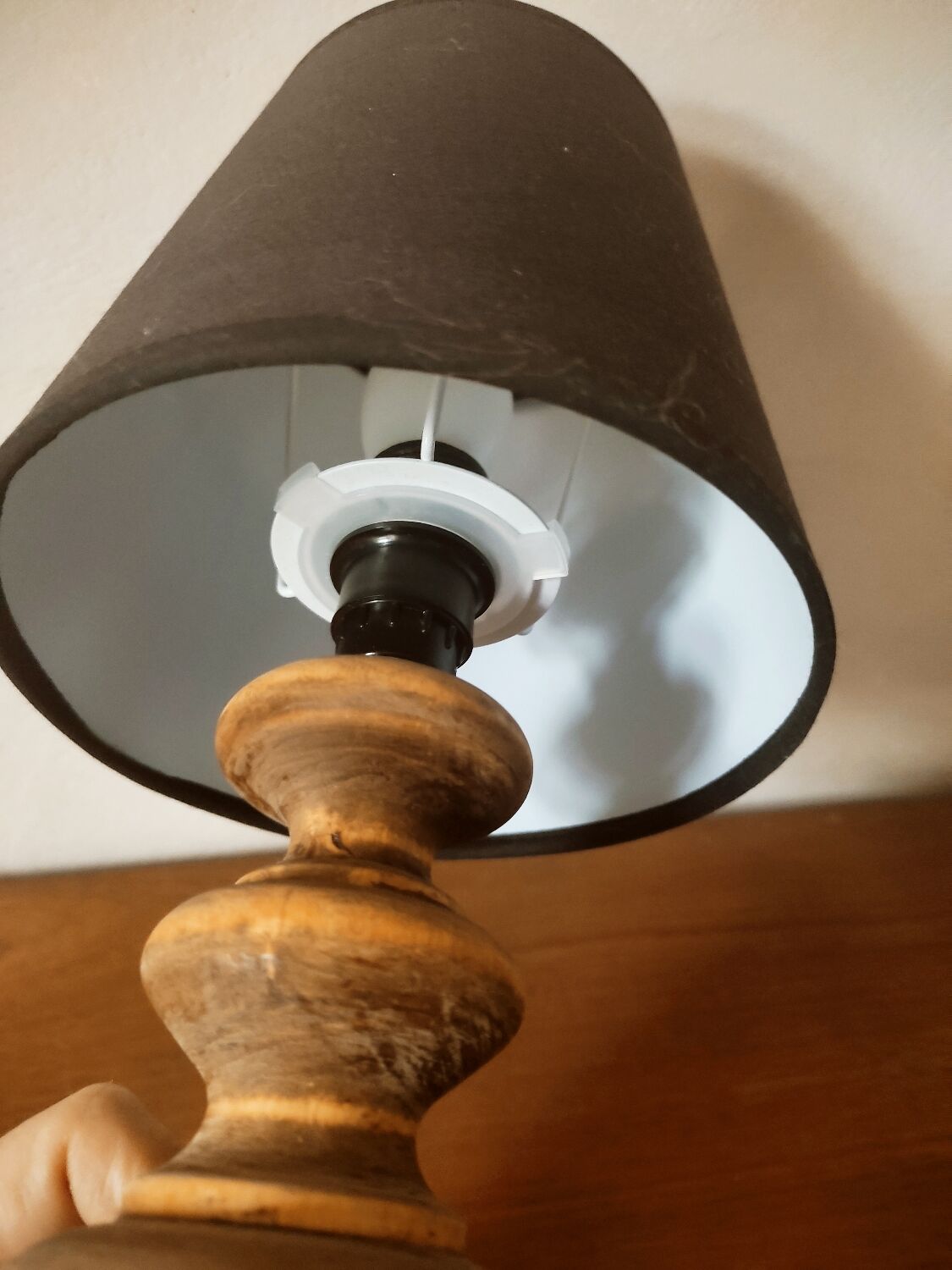 Wooden lamp