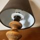 Lampe en bois