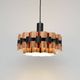 Copper lamp by Wener Schou for Coronell Elektro, 1970s