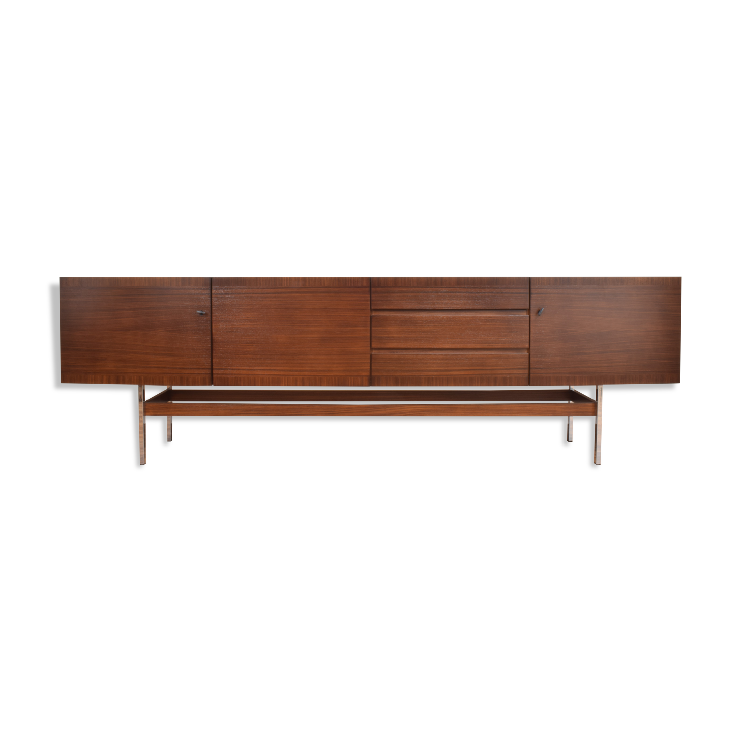 Mid-century german walnut sideboard by Musterring international, 1960s