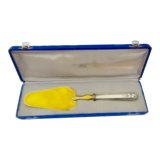 Pie shovel / cake, art deco - sterling silver - neck neck original box