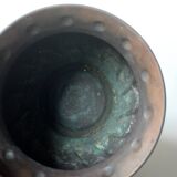 Set of 2 copper planters, vintage from the 60s