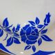 3 flat plates of Digoin Sarreguemines model Corsica