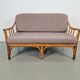 Organic Modern Bamboo and Rattan Loveseat from McGuire, 1970s