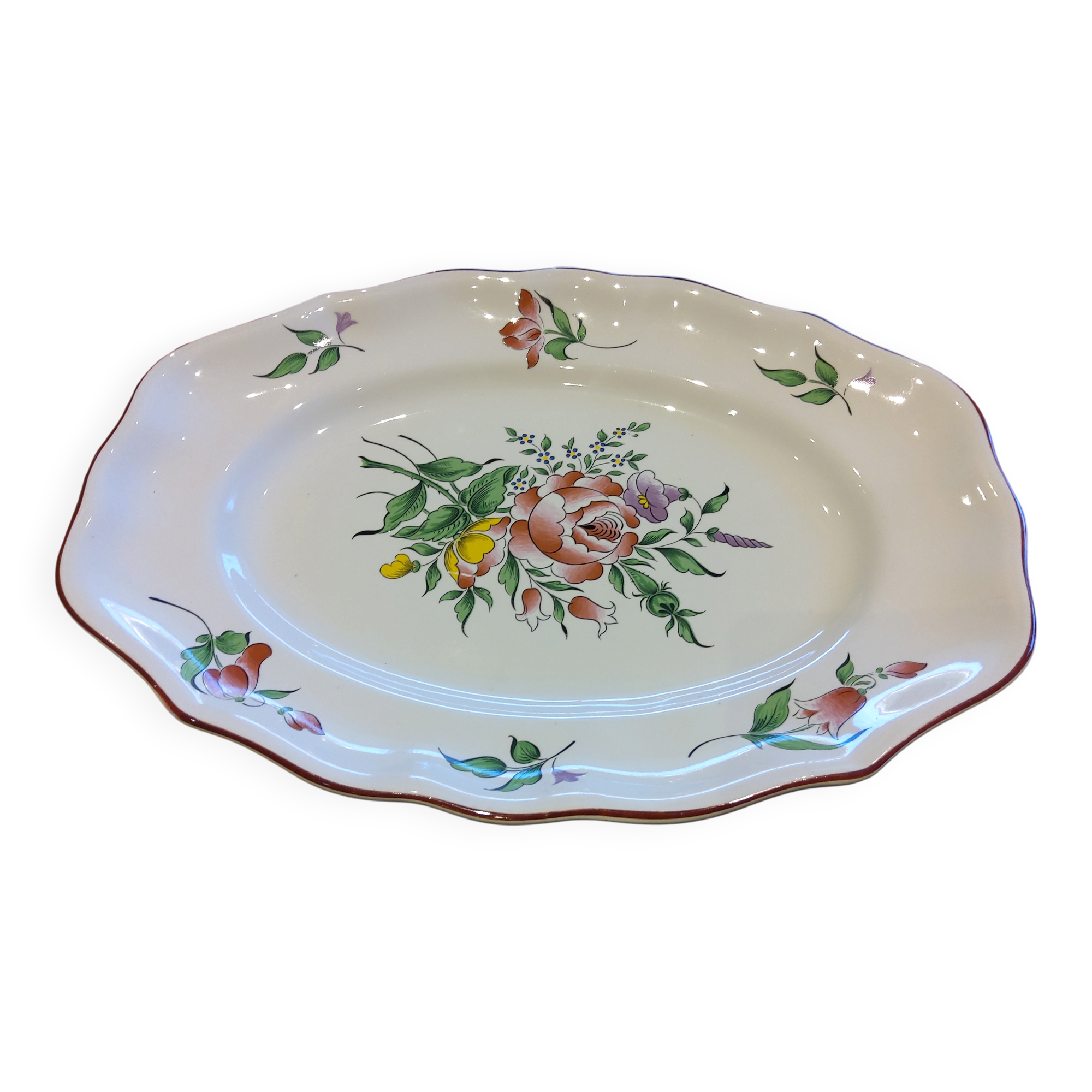 Plat ovale Lunéville