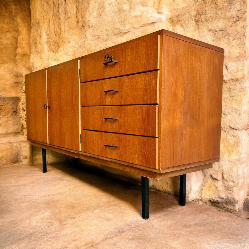 Vintage sideboard cupboard chest of drawers