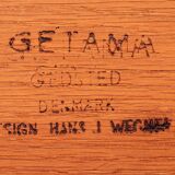 Fauteuil relax Getama en chêne avec dossier réglable, Hans J. Wegner GE421