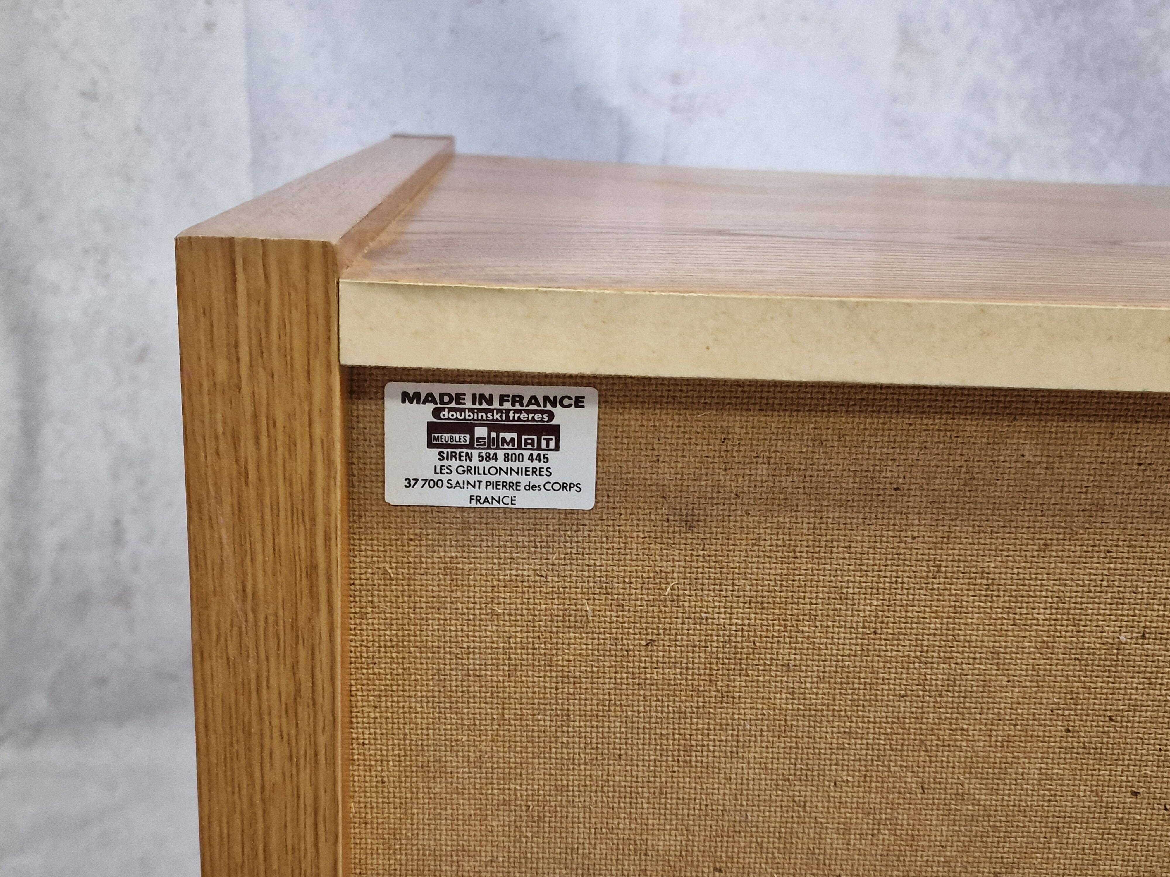 Buffet bas meuble tv bois de simat doubinski freres