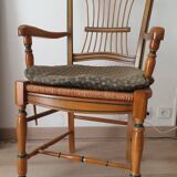 Solid wood desk – Rustic chic style