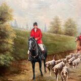 P. Delange “Fox hunting”.