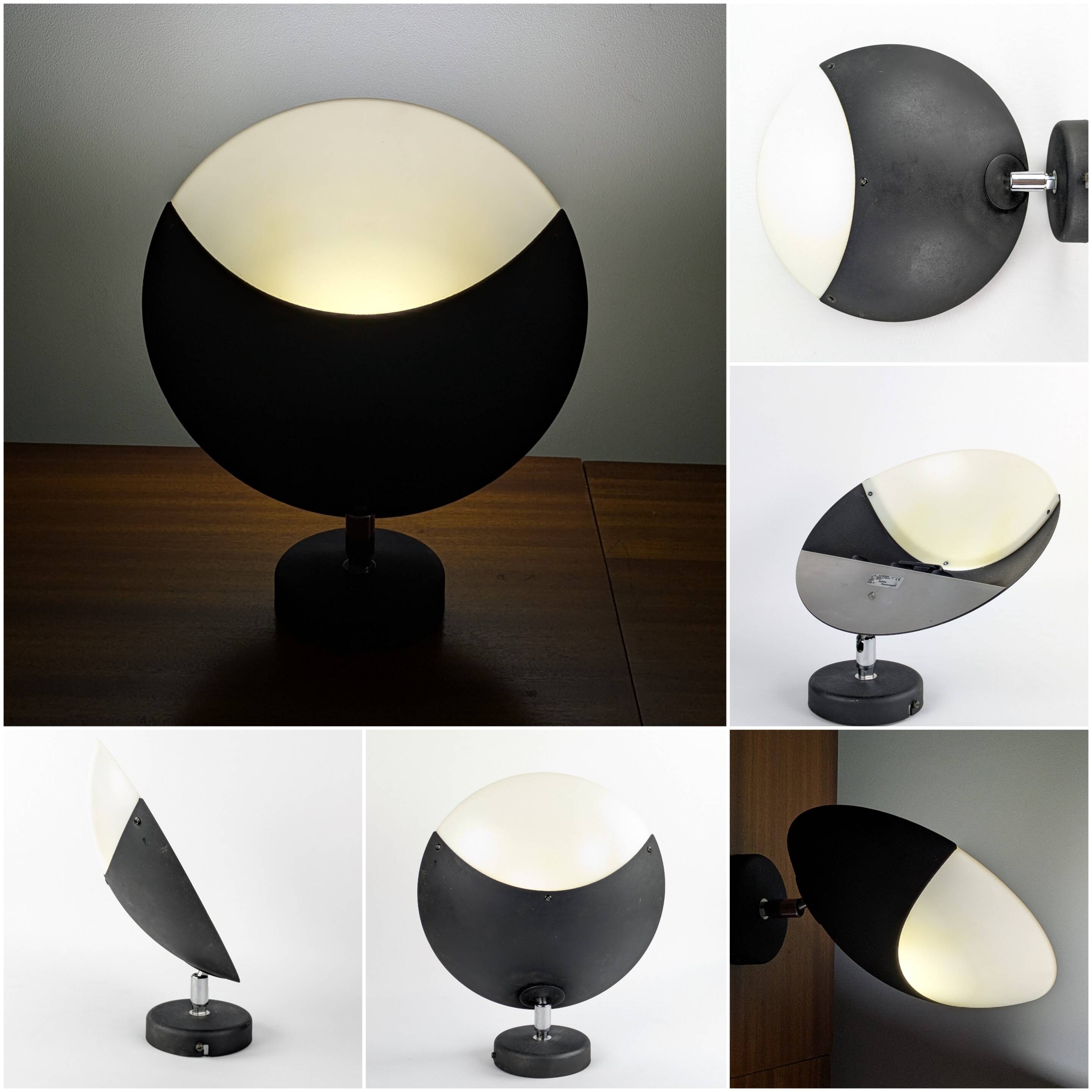 Applique éclipse Aluminor, 1970