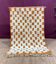 Tapis marocain écru à motifs géométriques 250cmx150cm