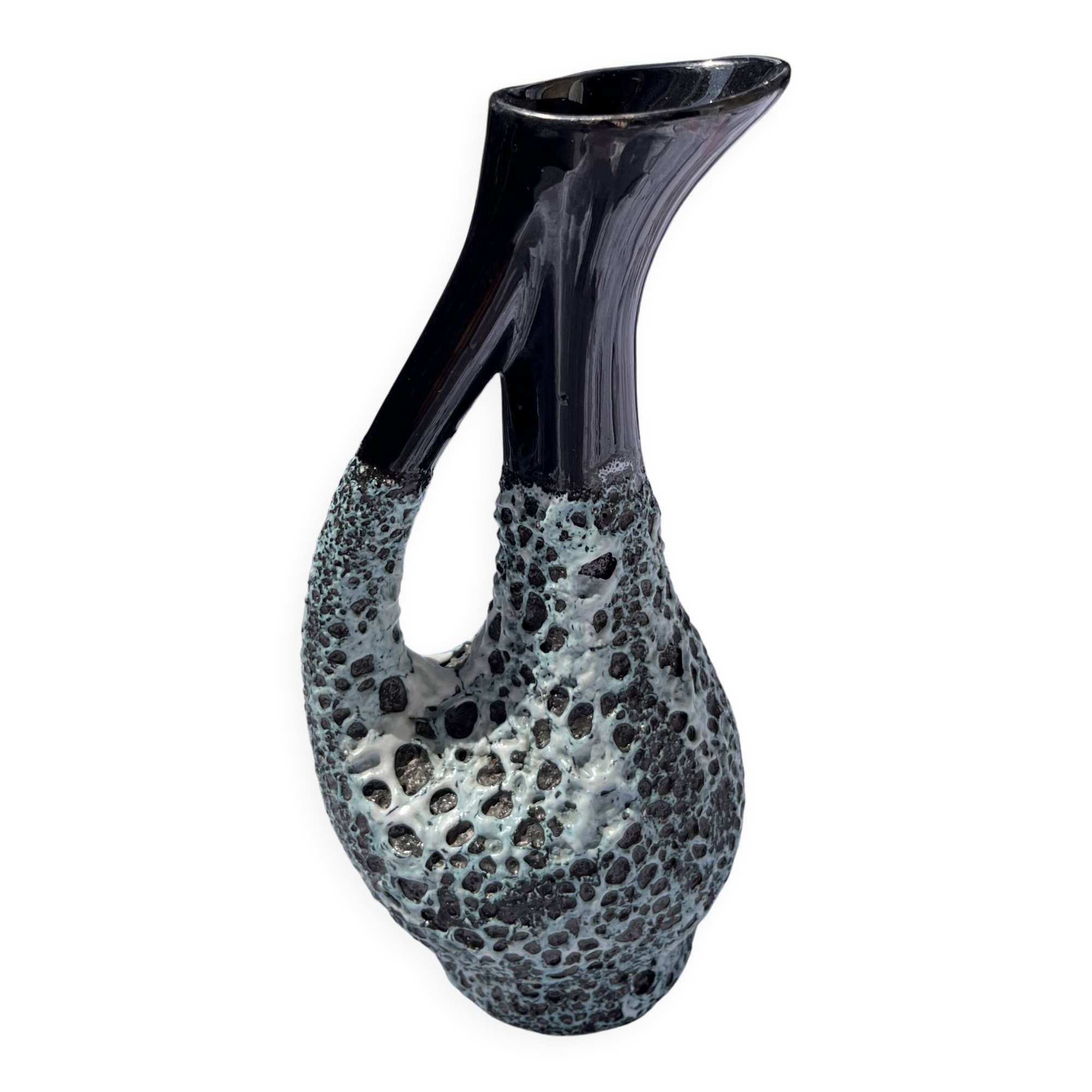 Vintage “Fat Lava” Vase