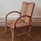 Rattan armchair for children
