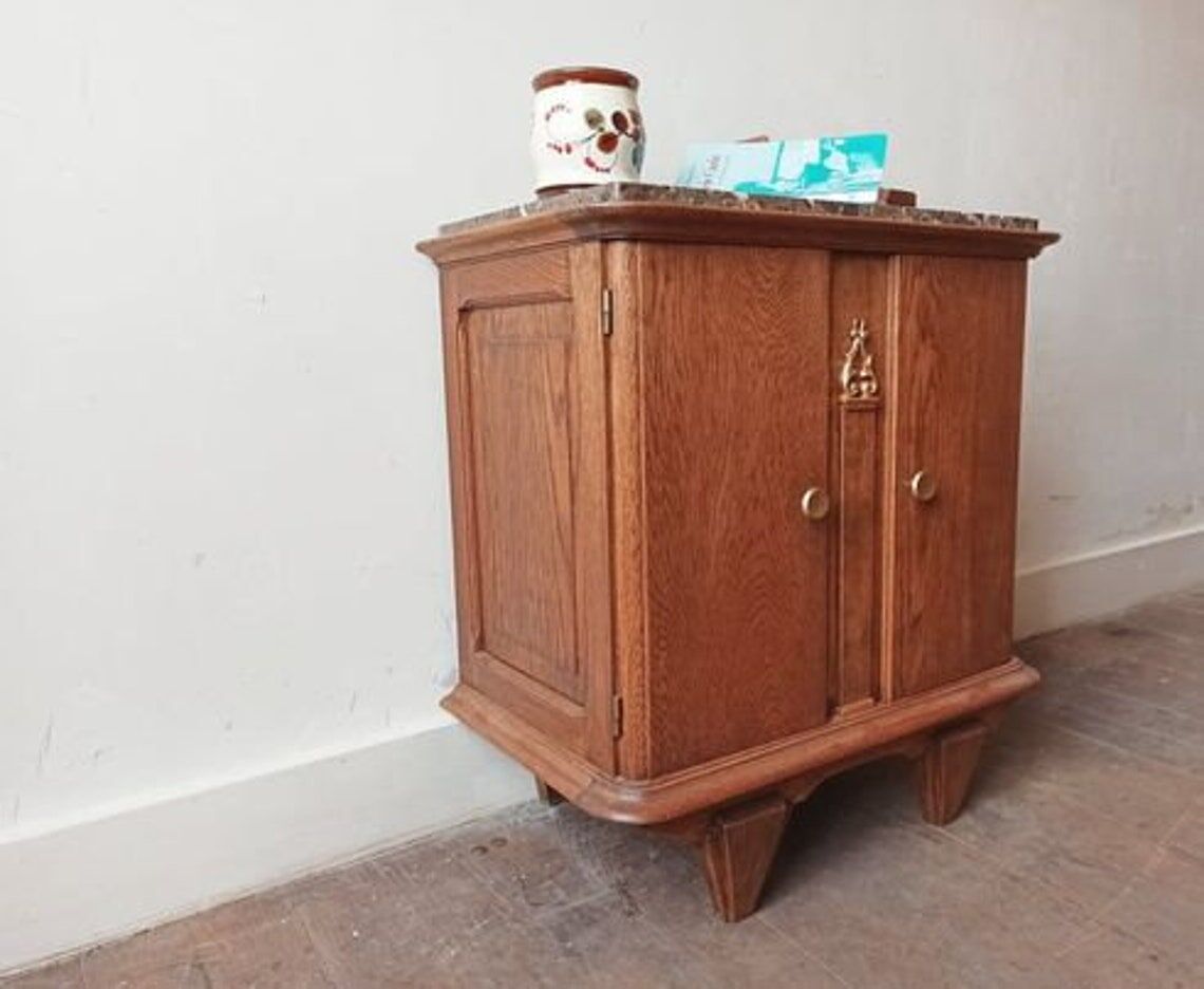 Art deco bedside table