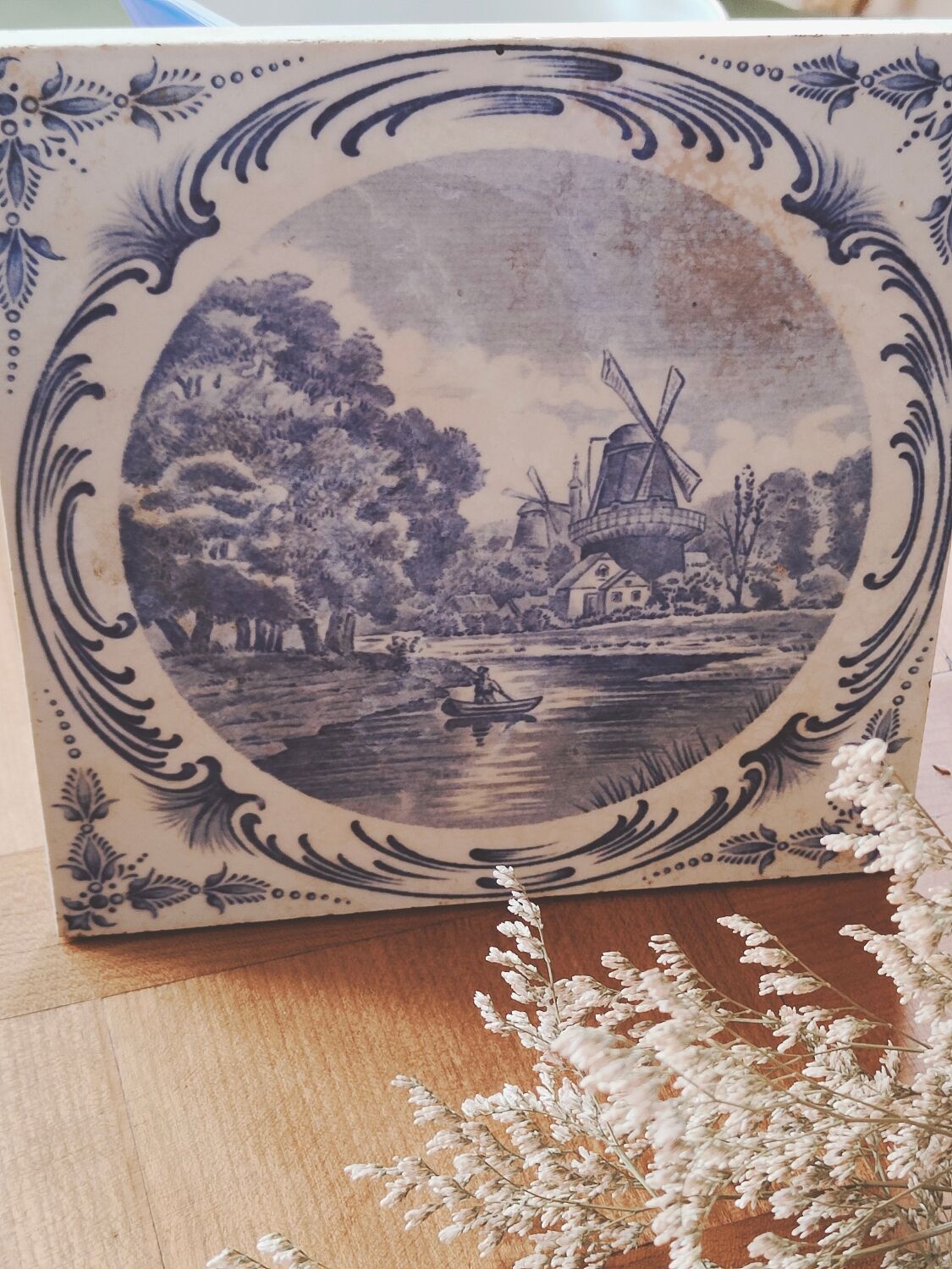 St Amand Nord Hamage ceramic tile trivet