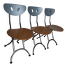 3 Piu Bonaldo side chairs