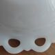 Coupe en opaline blanche