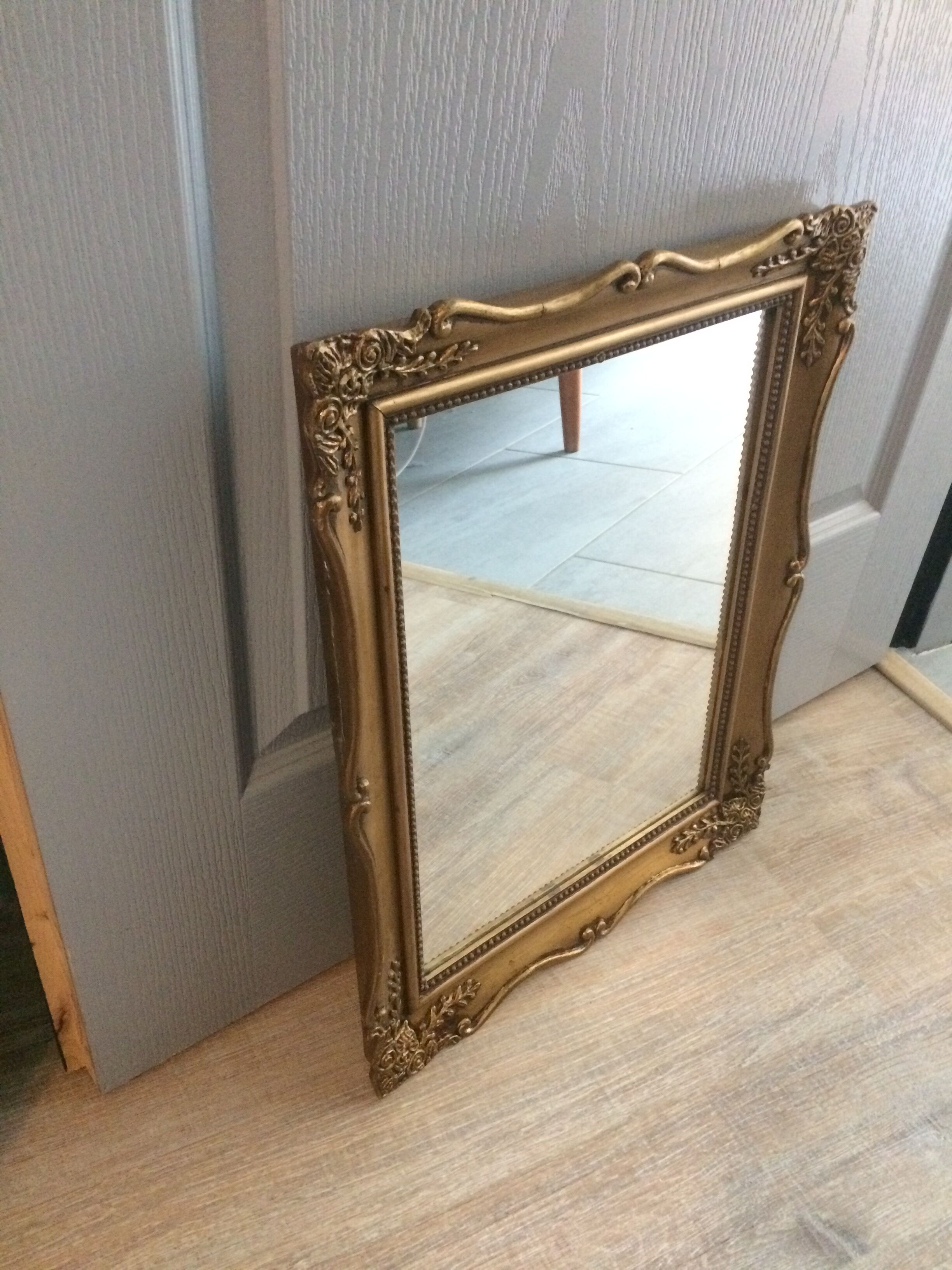 Miroir ancien doré 50x40x3cm