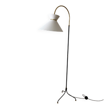 1960 tripod floor lamp - diabolo shade