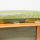 Scandinavian Rybo Rykken Olivegreen Leather 2-Seat Ry-Wing Lounge Sofa, 60s