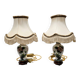 2 Vintage Cloisonné Table Lamps, mid 1900s