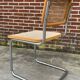 Cesca design chair model b32 in chrome