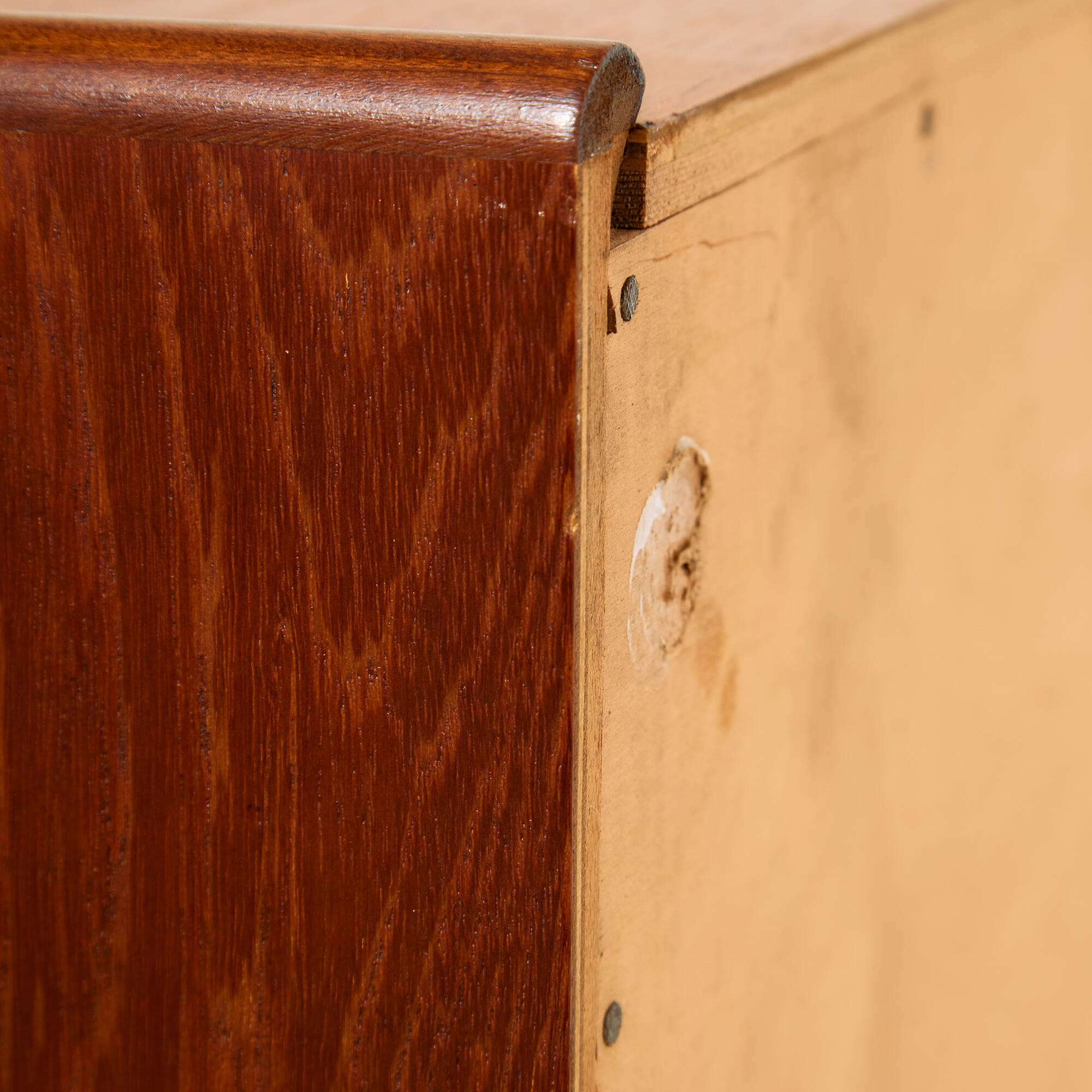 Restored teak dresser