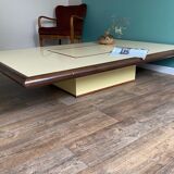 Rectangular Mahey coffee table 60s-70s