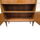 vintage XL wooden armoire / midboard / wall unit