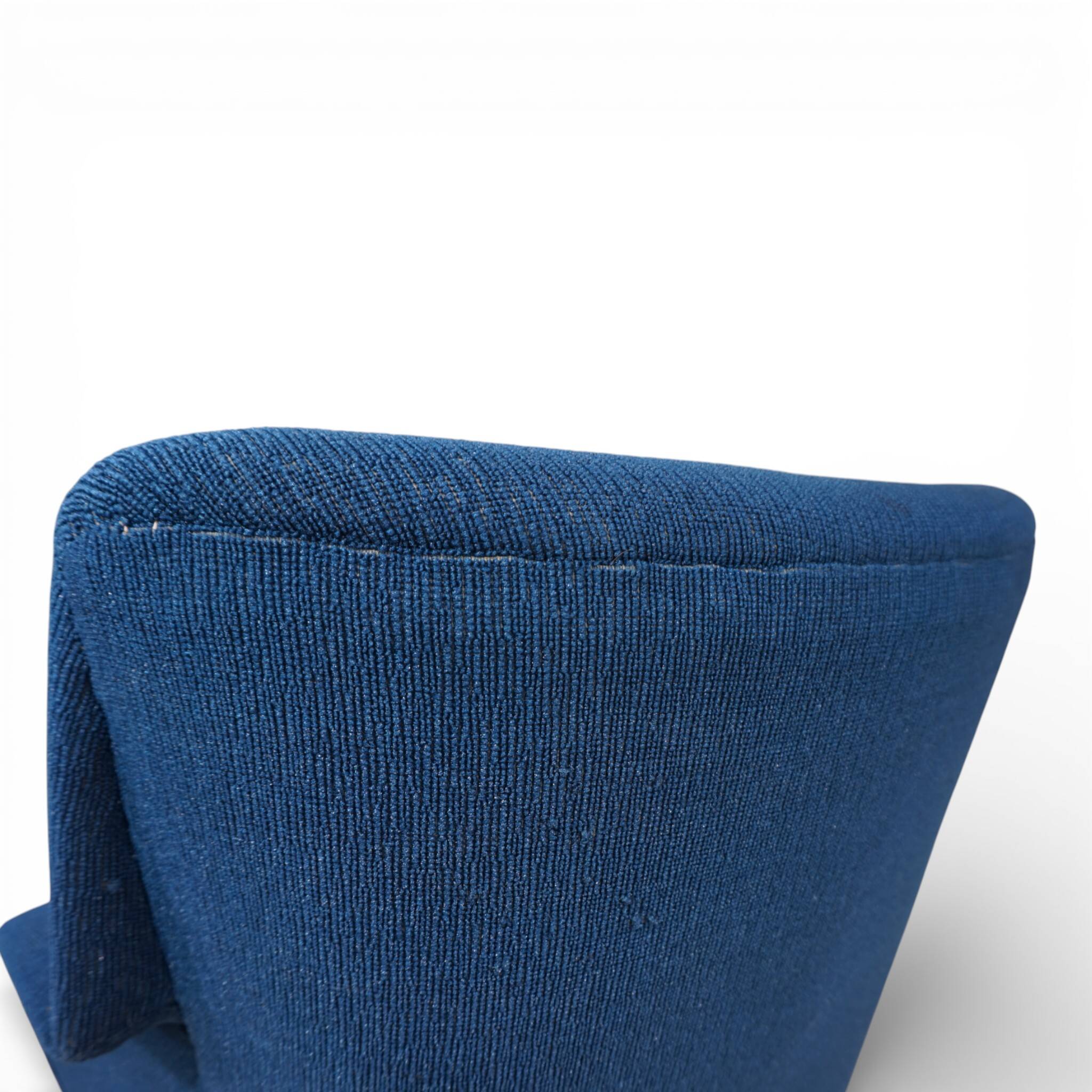 Blue cocktail chair MCM, 1950