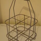 Bottle holder shopping cart 1950