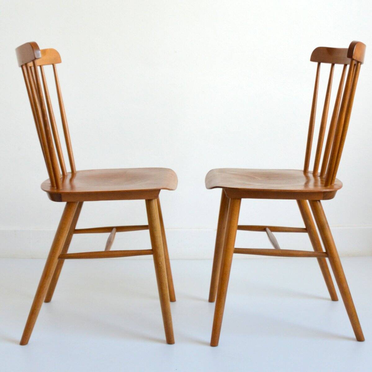 Chaise Fanett vintage par Ilmari Tapiovaara 1950s