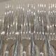 12 fourchettes de table metal argente orfevre Ercuis modele dubarry