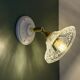 Vintage glass cut lampshade - tableware collection