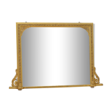 Turn of The Century Overmantel Mirror