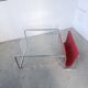 Table basse moderniste Bauhaus en acier tubulaire