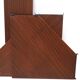 Corner wall shelf Tomado in teak wood