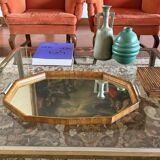 Great modern mirror tray, Brazil 1960s