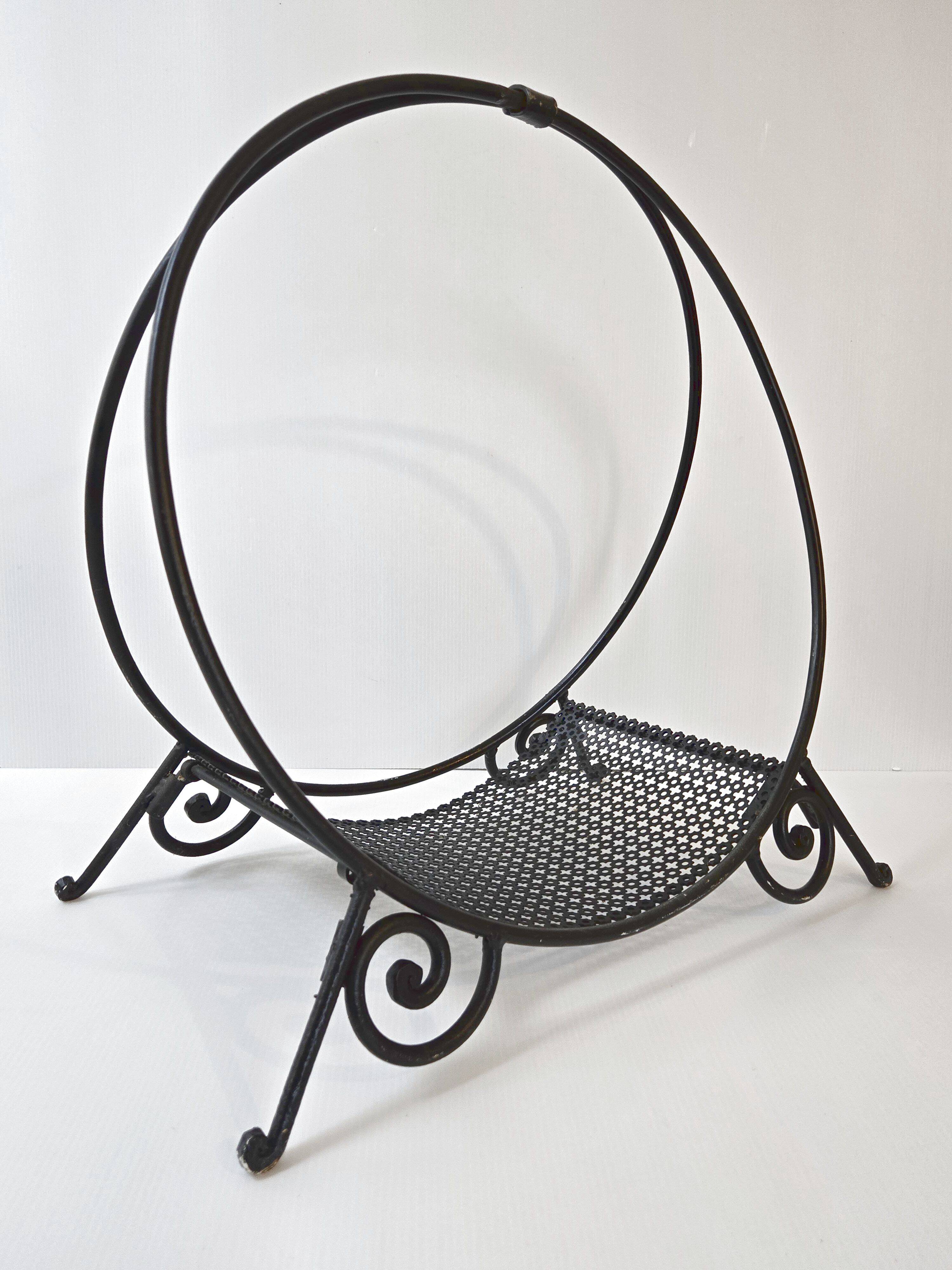 Porte-bûches vintage 1950