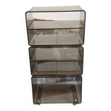 Bibliothèque étagère modulaire plexiglass