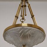 Art Deco style basin chandelier circa 1950