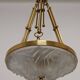Art Deco style basin chandelier circa 1950