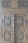 Antique carved wooden window and shutter from Rajasthan