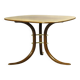 Table d'appoint en bois cintré, Allemagne, années 1950